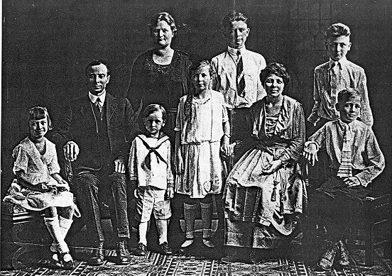 Petronia Galesky and family