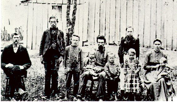 James Archibald Jones family